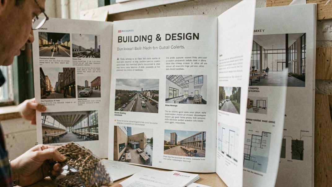 Building & Design: a Colorado mountain landscape and working property detail